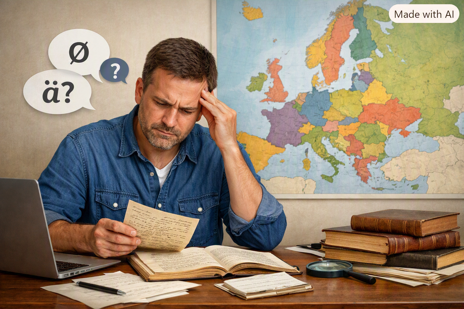 Doing European Research When You Don't Speak the Language